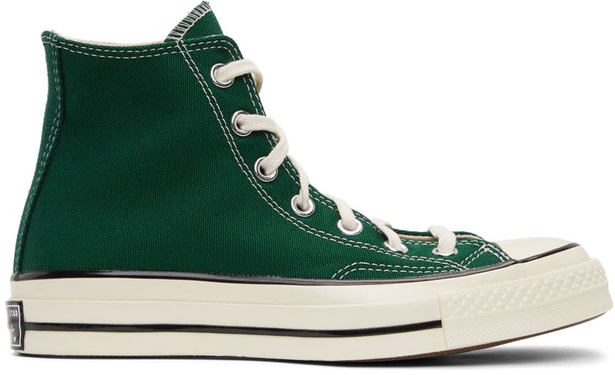 Converse Green Seasonal Colour Chuck 70 High Sneakers