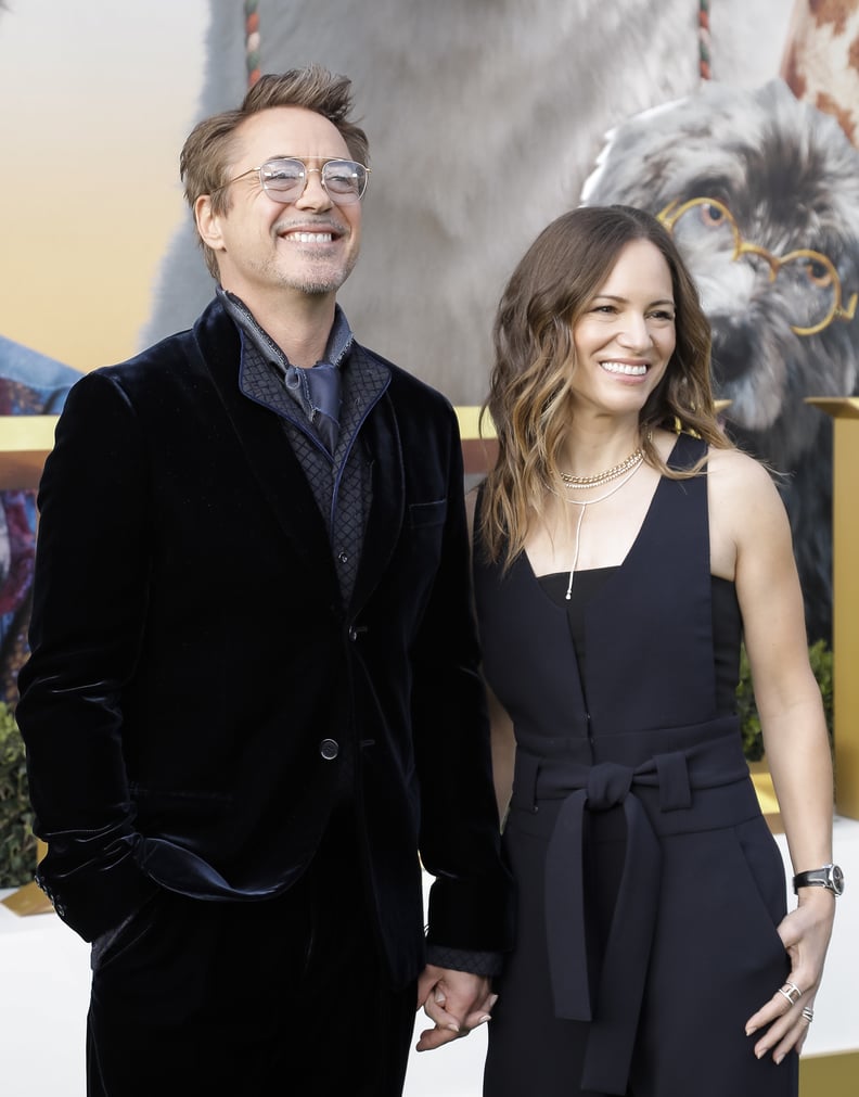 Robert Downey Jr. and Susan Downey at the Dolittle Premiere in LA