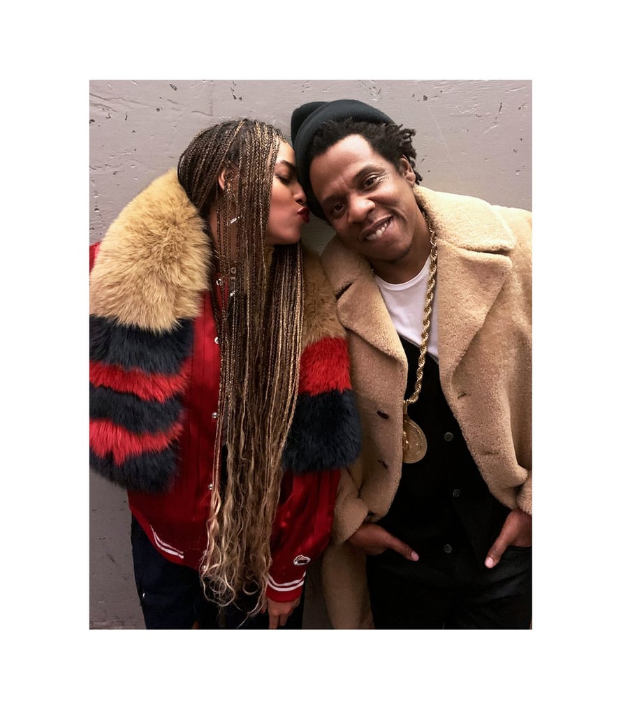 Pictures of Beyoncé Dressed as Lisa Bonet With Sir and Rumi