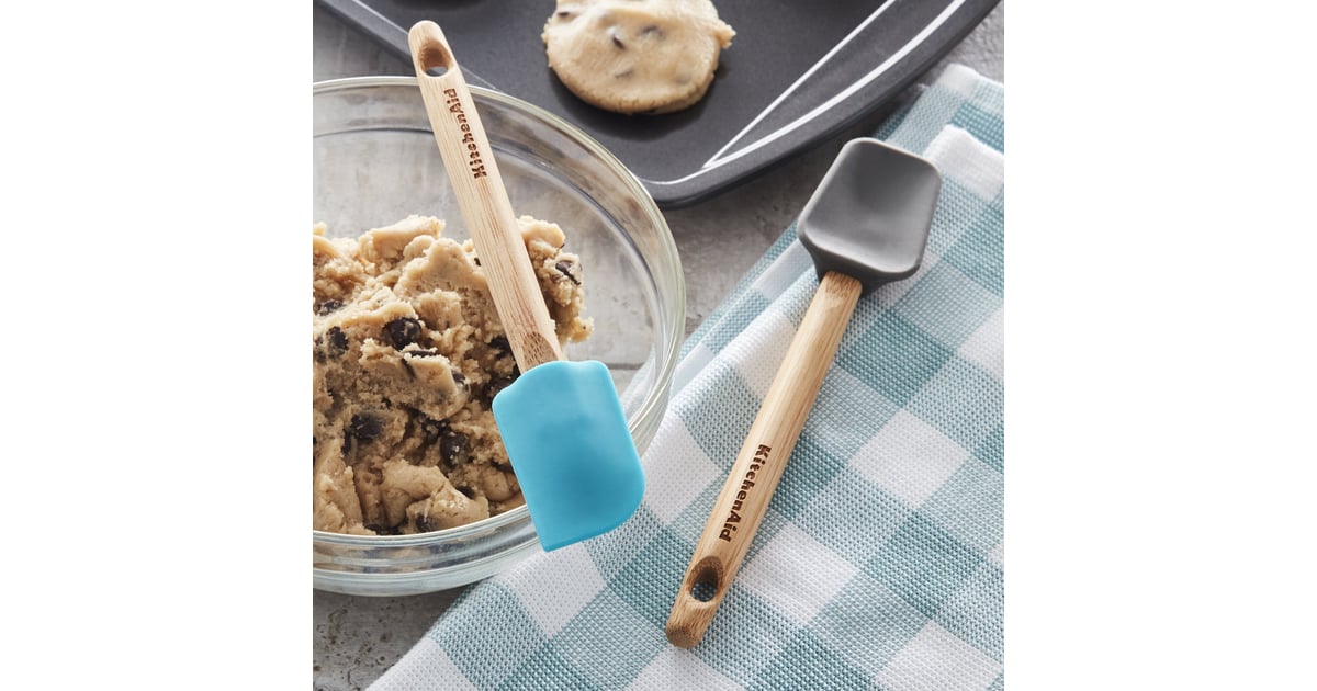 KitchenAid 2 Piece Bamboo Mini Spatula Set KitchenAid Collection at