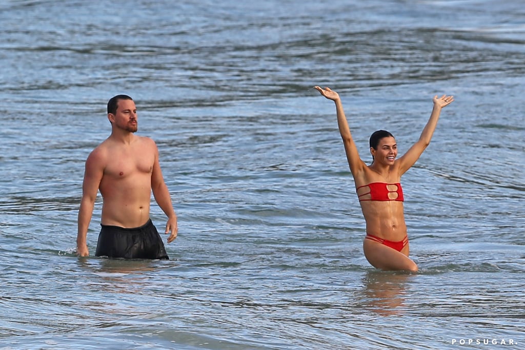 Channing Tatum and Jenna Dewan in Hawaii February 2017