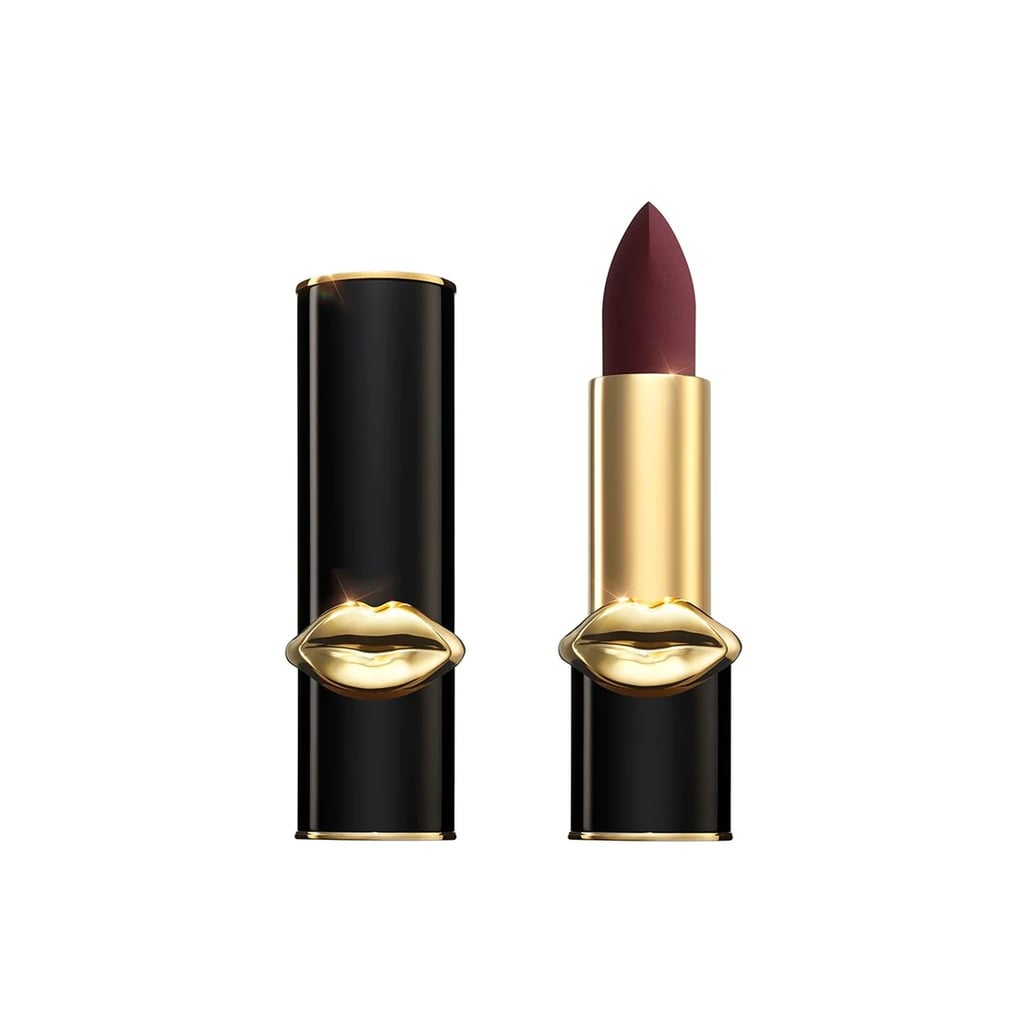 Pat McGrath Labs MatteTrance Lipstick in McMenamy ($39)
Don't be afraid to go bold this fall with a rich burgundy shade that is the epitome of high drama. This cream matte formula is beloved by makeup artists for long-wear color.