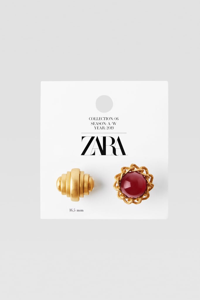 Zara Campaign Collection Pack of Gem Rings