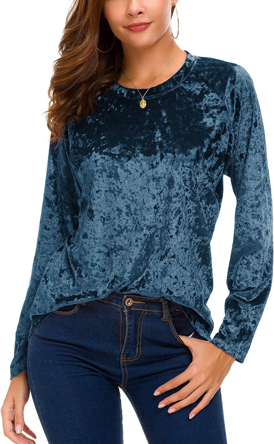 Urban Coco Velvet T-Shirt  The 101 Best Holiday Fashion Finds You
