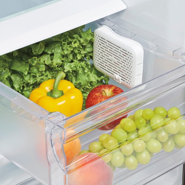 冰箱抽屉:容器商店的OXO绿色保鲜盒插入