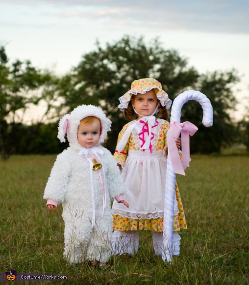 little bo peep family costume