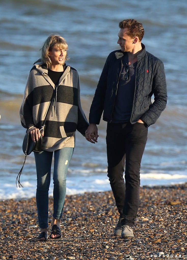 Taylor Swift and Tom Hiddleston With His Mom in the UK