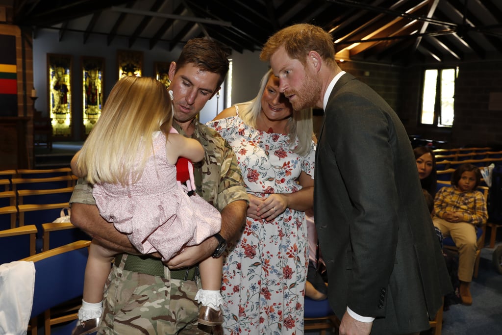 Prince Harry Visits the Royal Marines September 2018