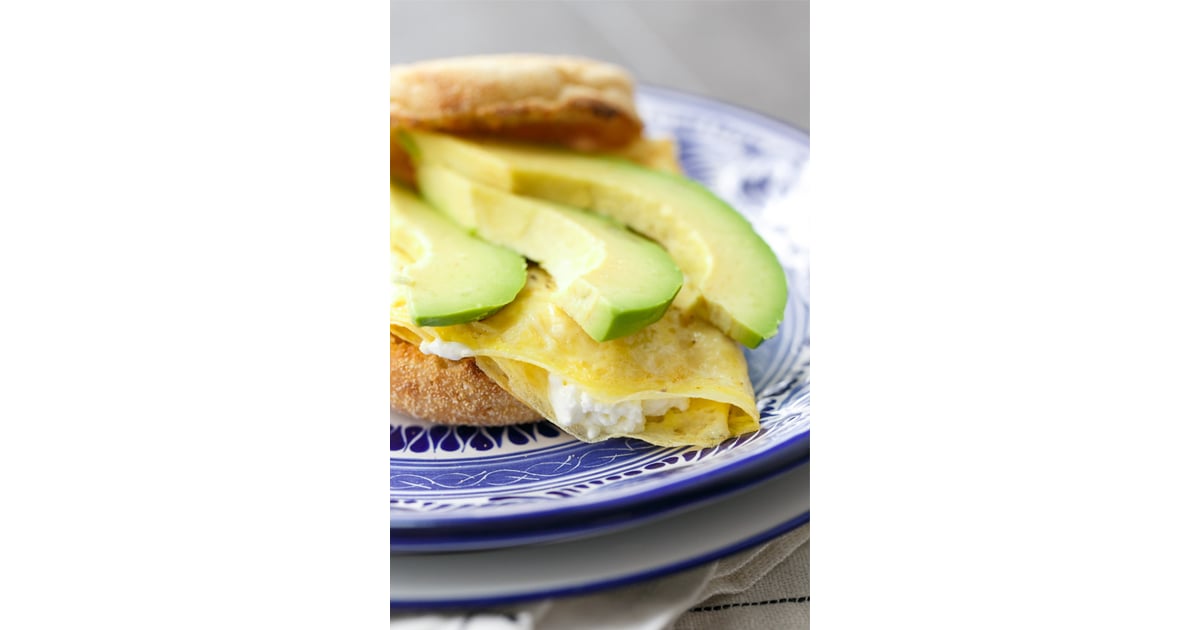 Goat Cheese and Avocado Egg Sandwiches Avocado and Egg Breakfast