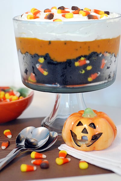 Black Velvet Halloween Trifle