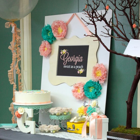 A Georgia Peach Baby Shower