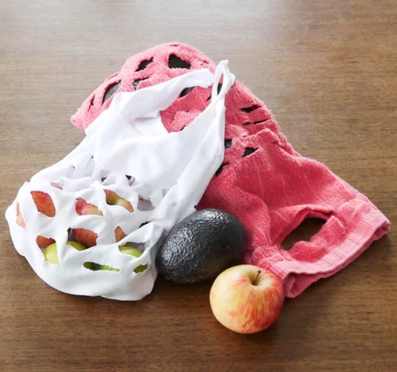 T-Shirt and Towel Produce Bags