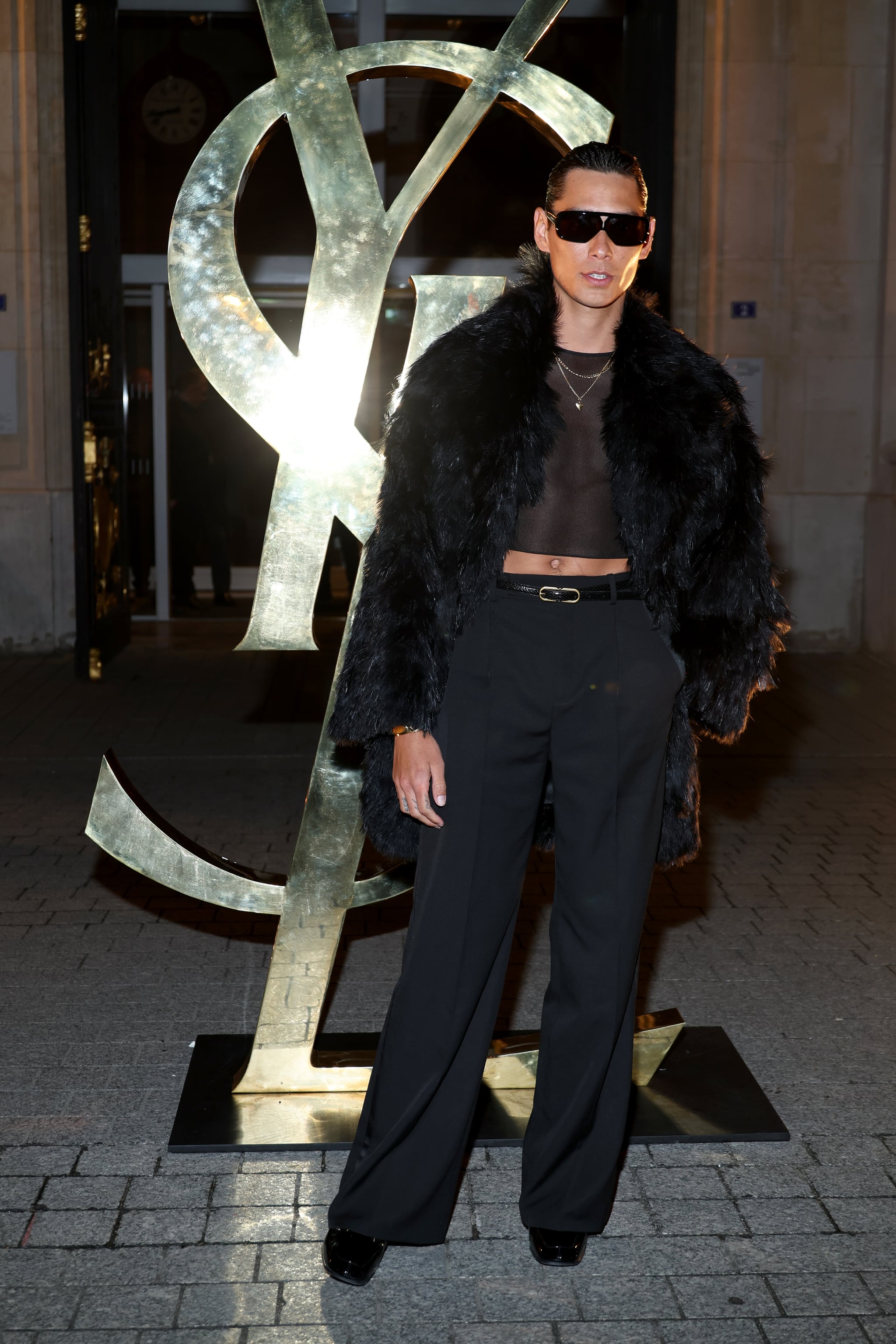 J Balvin at the Dior Homme Menswear Fall 2023 Show, Heartstopper's Kit  Connor Cements his Fashion Status at the Loewe Show in Leather Joggers