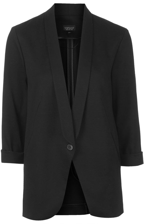 Topshop Ponte Boyfriend Blazer ($75)