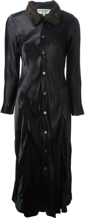 Comme des Garcons Vintage long coat-dress ($656)