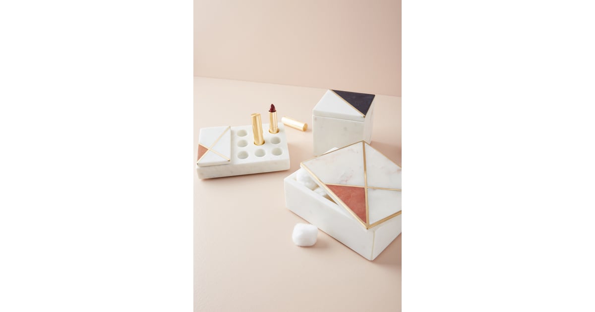 Anthropologie Marble Vanity Organizer Best Beauty Gifts For a