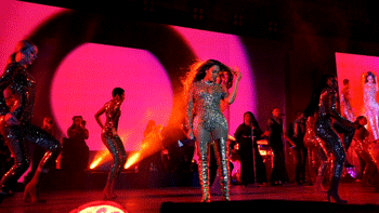 Beyoncé Performing at Ambani Wedding in India Pictures