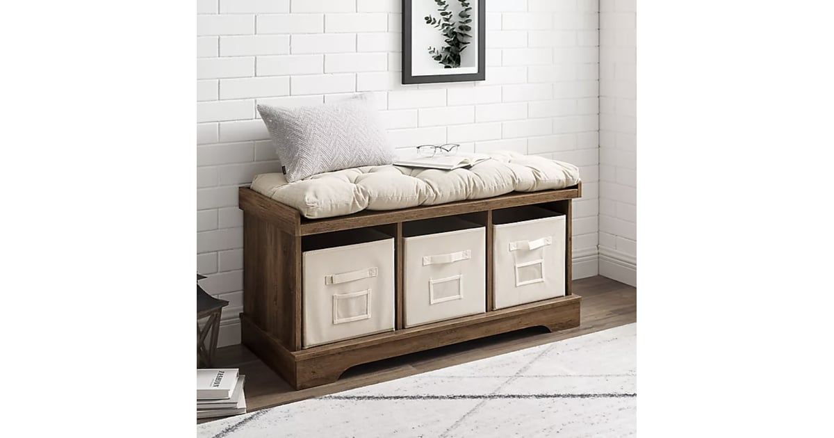 Forest Gate Entryway Storage Bench With Totes Useful Products From