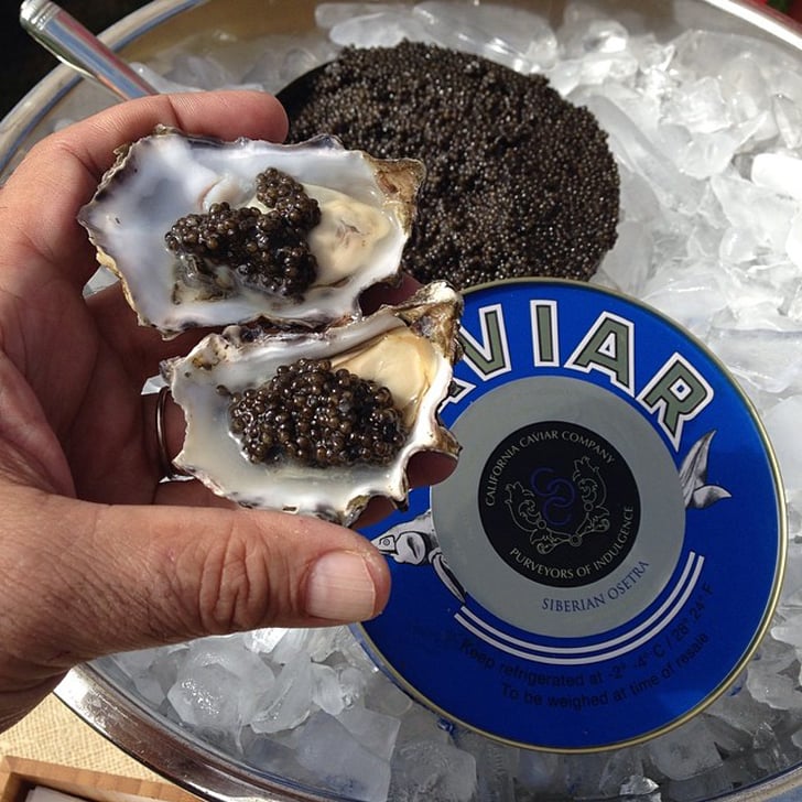 Caviar-Dolloped Oysters