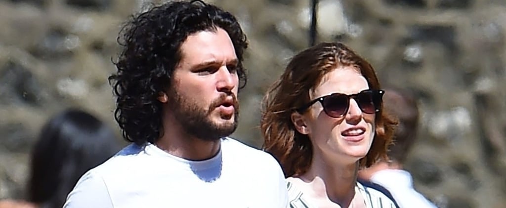 Kit Harington and Rose Leslie Have That Newlywed Glow During a Postwedding Lunch
