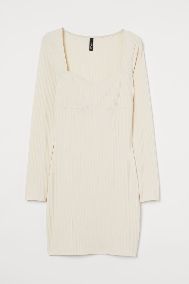 For the Next Night Out: Ribbed Dress