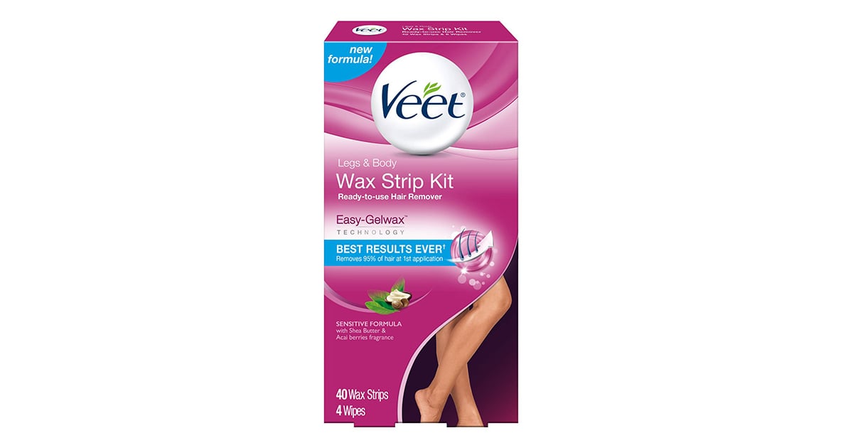 Veet Legs and Body Wax Strip Kit Best DIY Wax Kits POPSUGAR Beauty