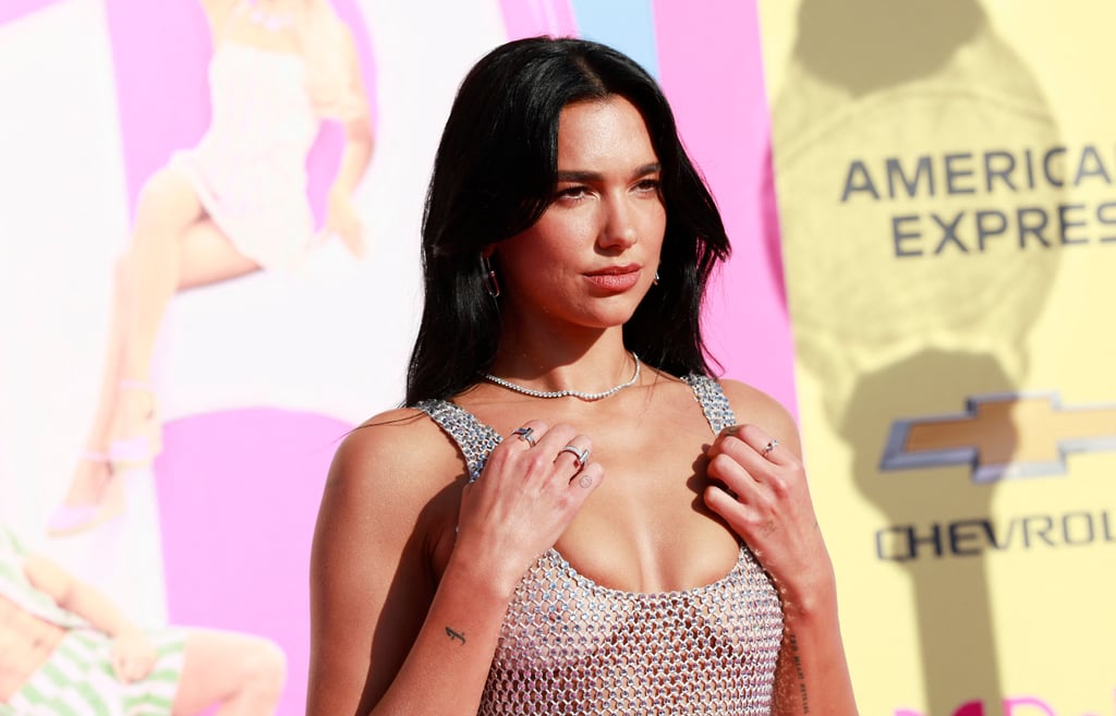 Dua Lipa's Smiley Face Tattoo