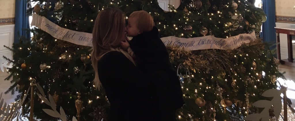 Kelly Clarkson and Daughter River at White House 2016