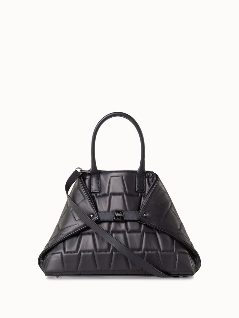 Akris Small Quilted Trapezoid Ai Bag