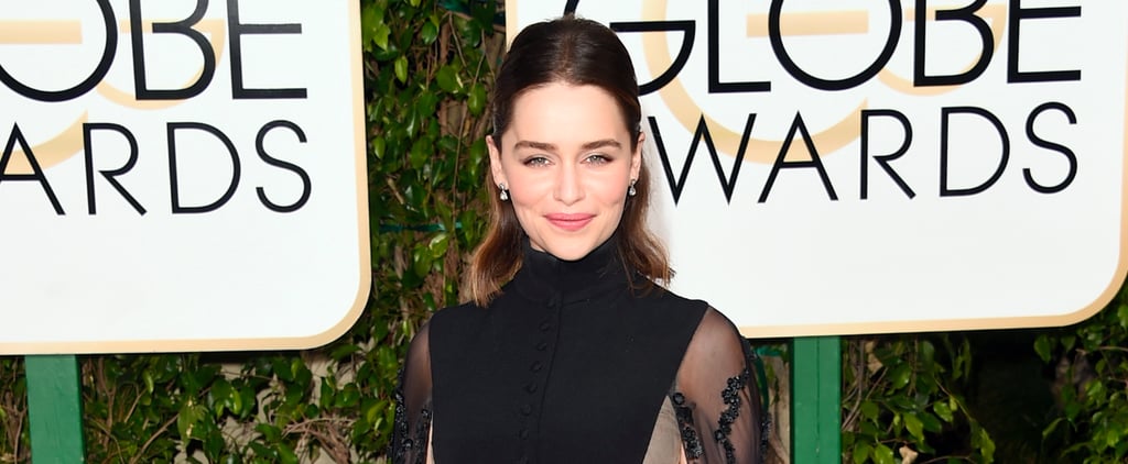 Emilia Clarke's Gown at the Golden Globe Awards 2016