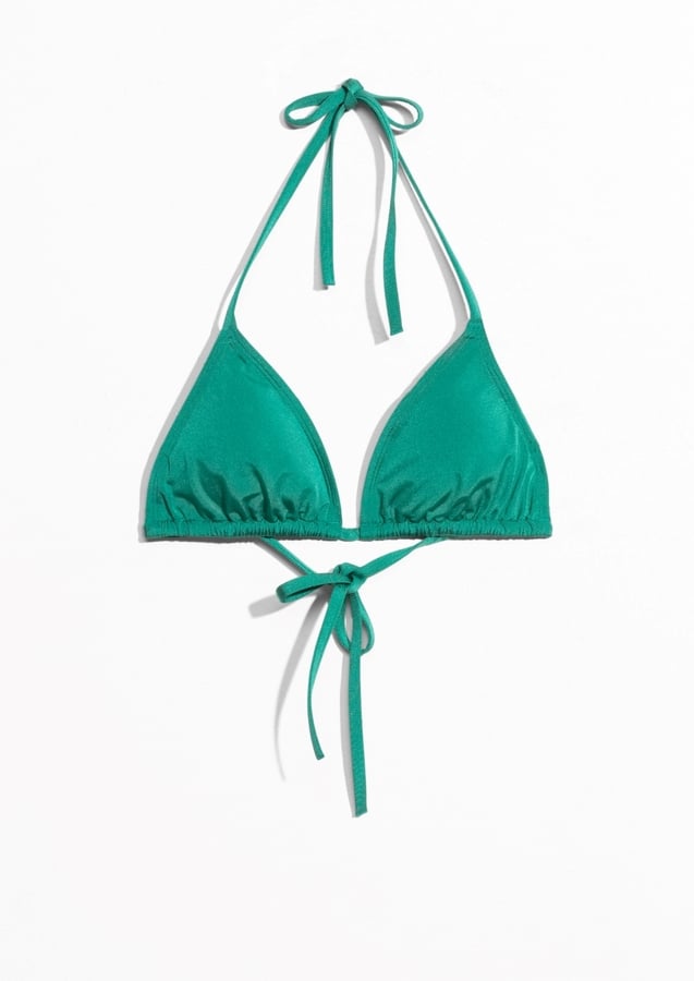 & Other Stories Triangle Bikini Top