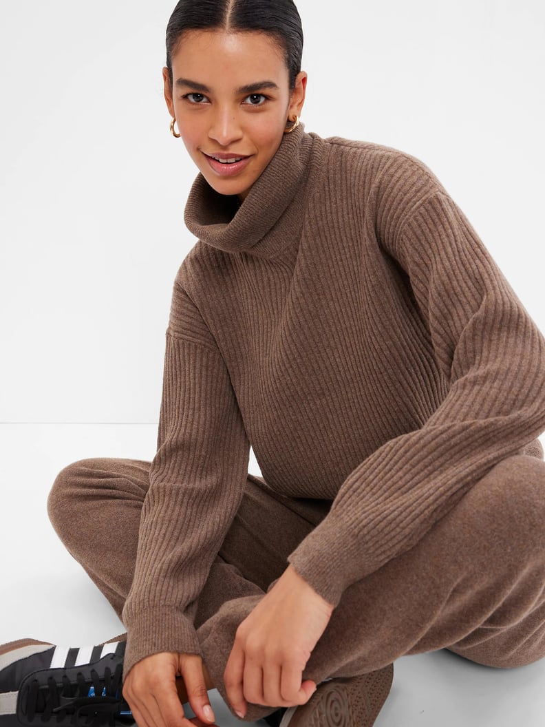 A Cozy Turtleneck: Gap CashSoft Rib Turtleneck Sweater