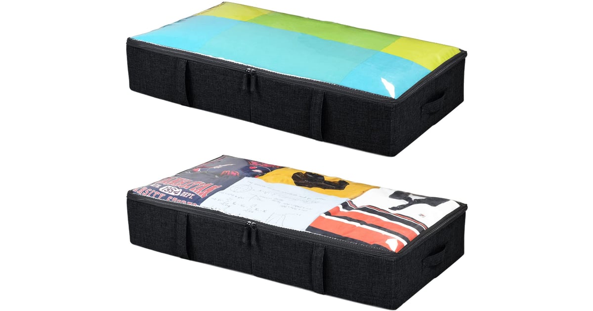 For UndertheBed Storage StorageLAB Underbed Storage Fabric Containers Dorm Room Essentials