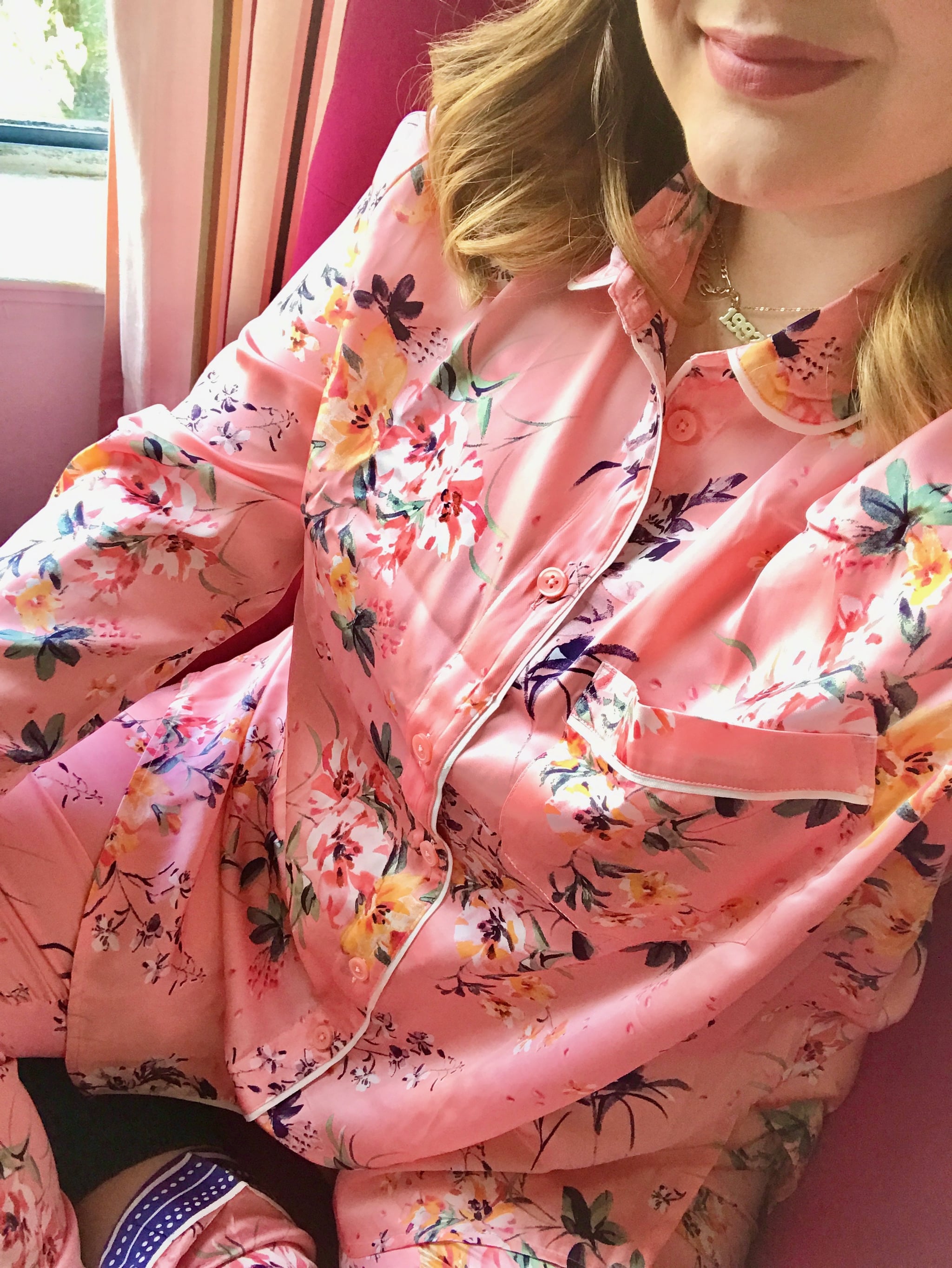 Loft silk pajamas online