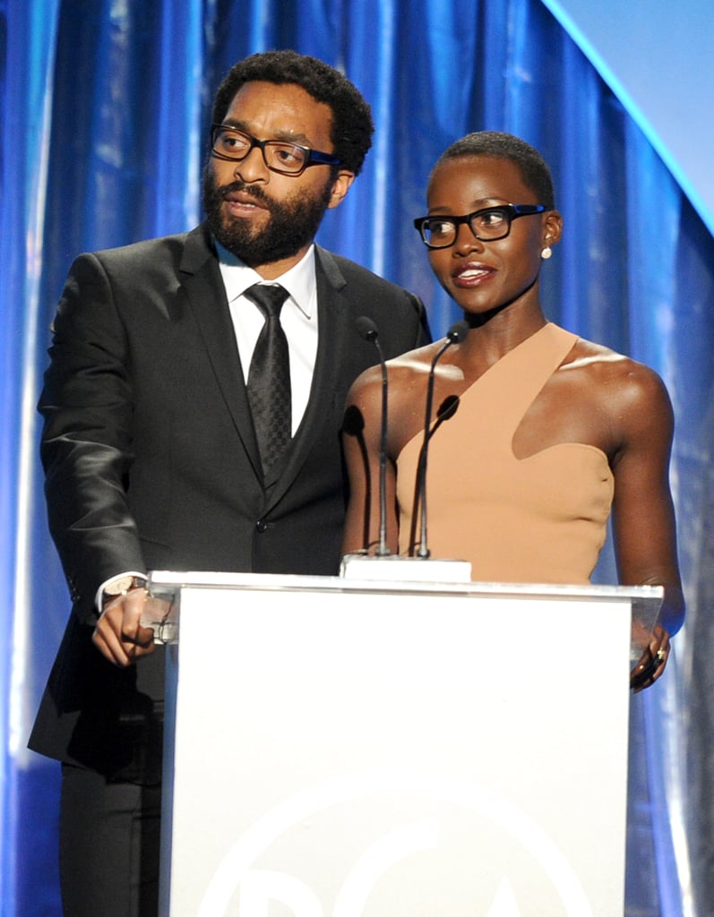 Chiwetel Ejiofor and Lupita Nyong'o showed off their specs.