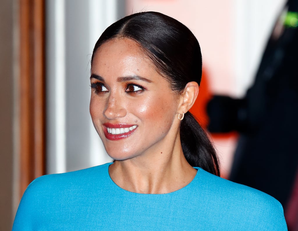 Meghan Markle Wearing Bronze Eye Shadow 2020