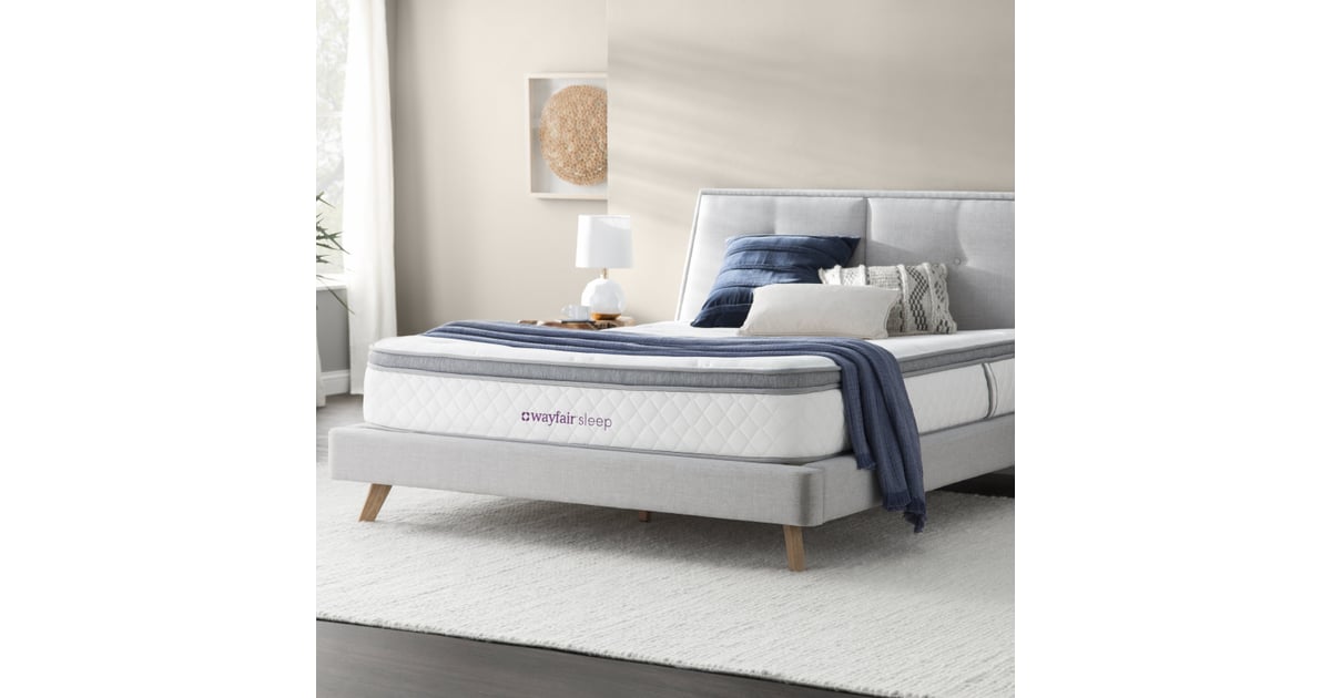 wayfair sleep 13 plush pillow top innerspring mattress