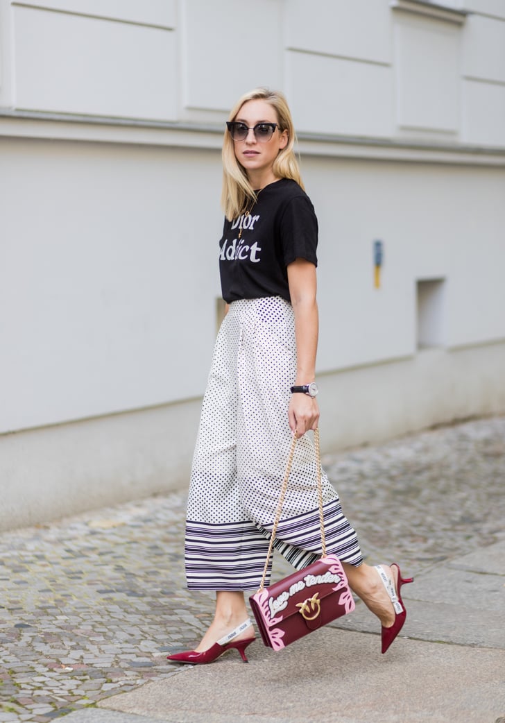 Match Your Bag to Your Heels How to Wear Kitten Heels POPSUGAR