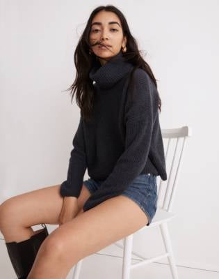Madewell (Re)sourced Cashmere Turtleneck Sweater