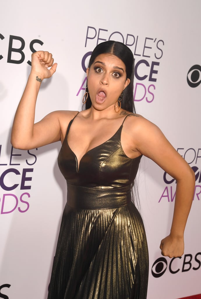 Lilly Singh Beauty at the 2017 People’s Choice Awards