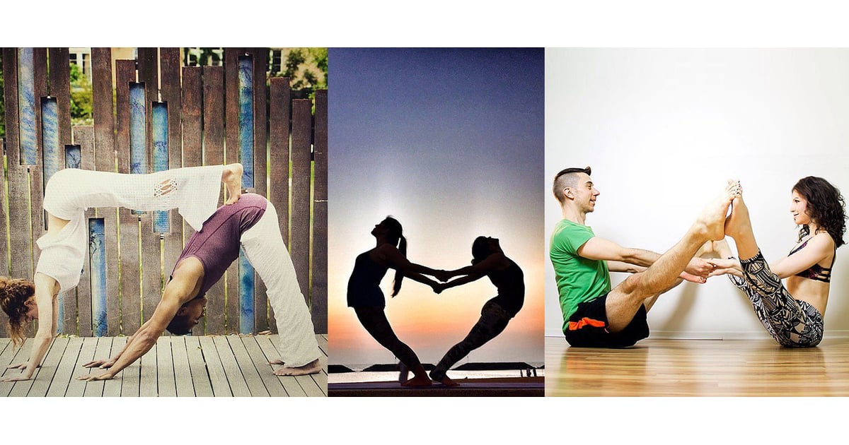 Partner Yoga Pose Sequence Popsugar Fitness 