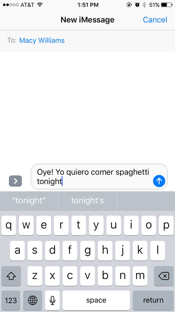 Write in multiple languages.