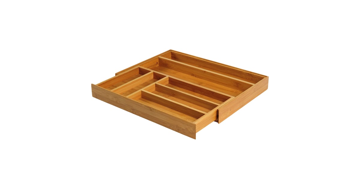 Threshold Bamboo Expandable Flatware Drawer Organizer The Best Cheap