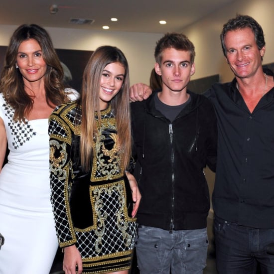 Cindy Crawford and Her Family at Becoming Book Party 2015