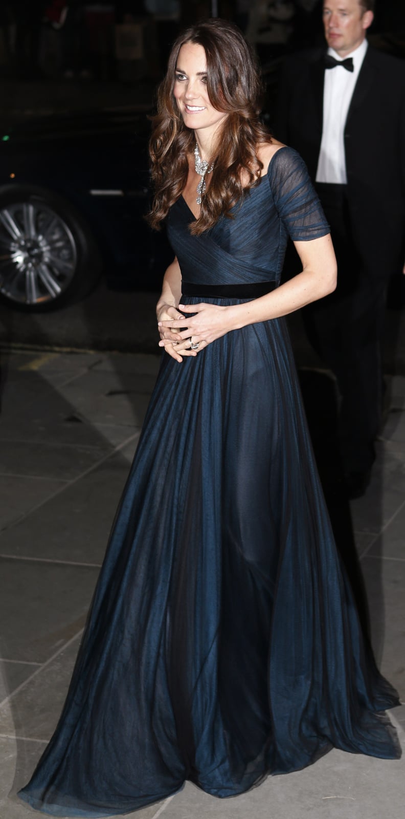 Kate Middleton in a Jenny Packham Gown