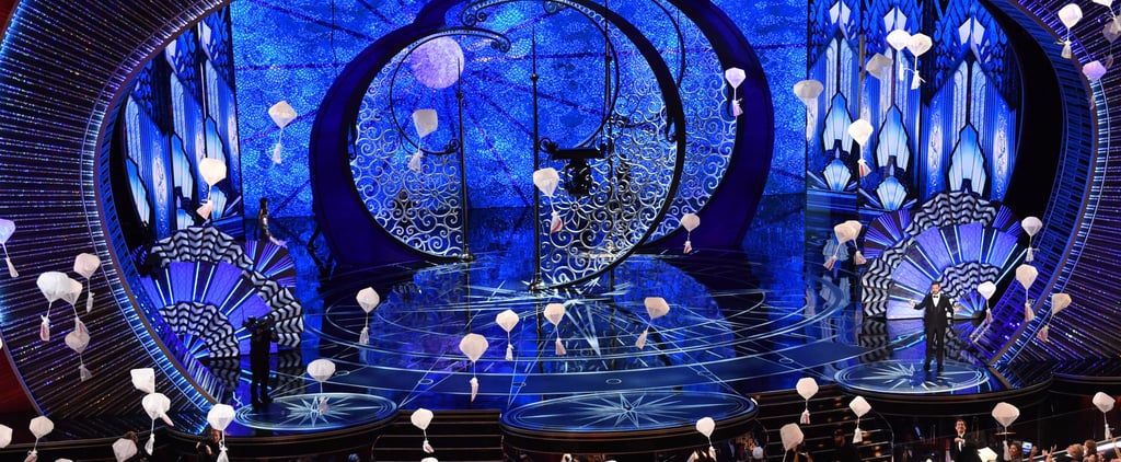 Candy Falling at the Oscars 2017