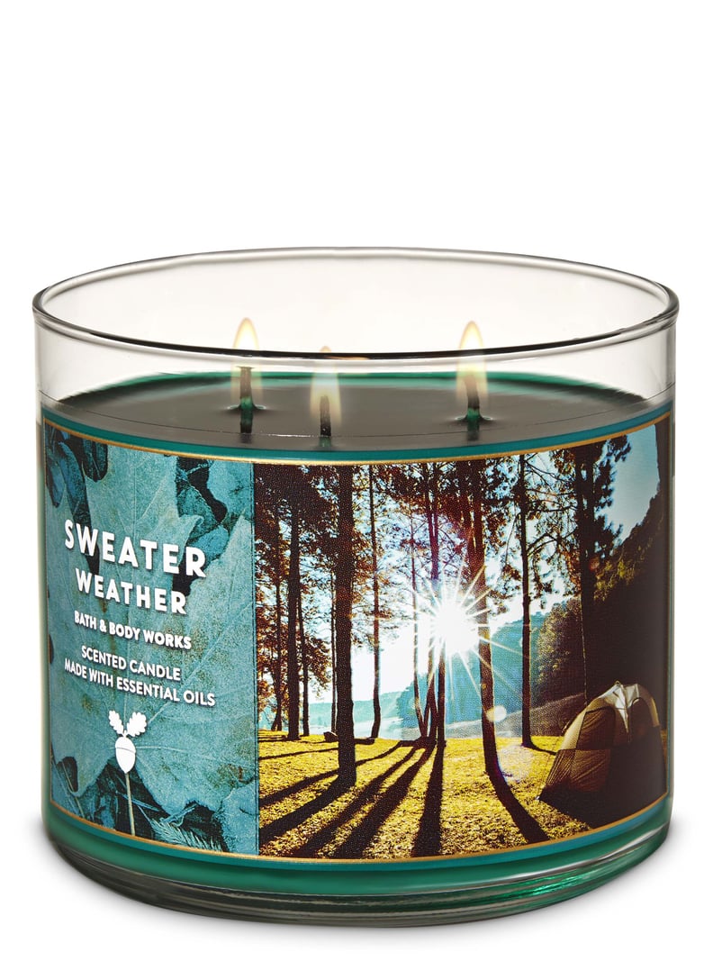 Bath and Body Works Sweater Weather 3-Wick Candle