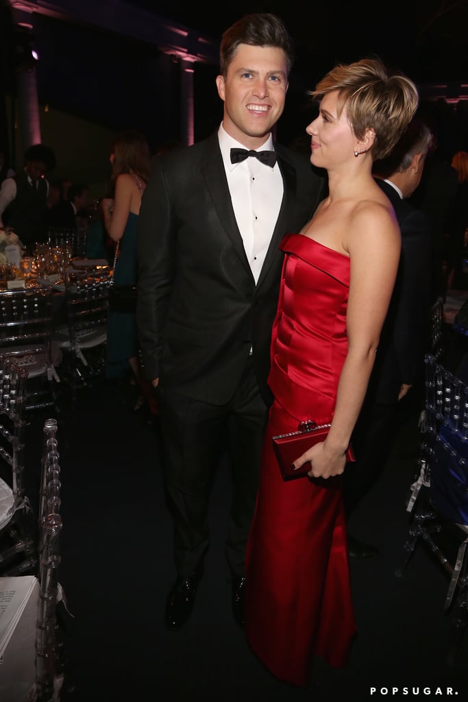 Scarlett Johansson and Colin Jost American Museum Gala 2017