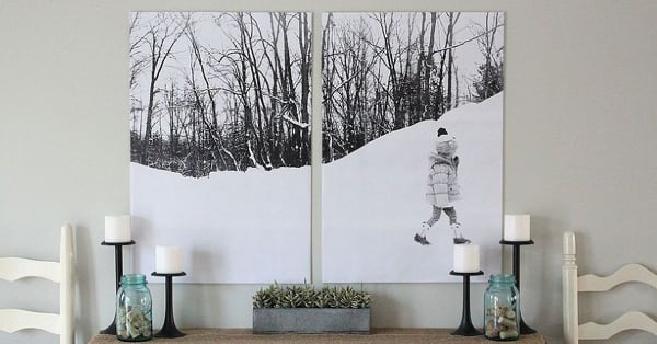 how-to-turn-photos-into-wall-art-popsugar-home