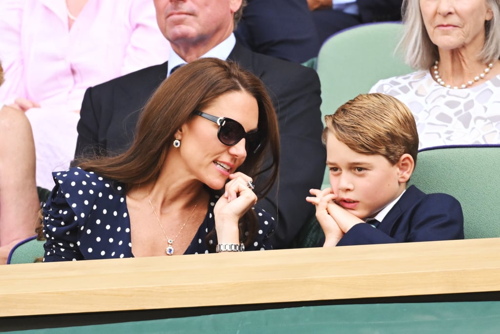 Prince George Attends His First Wimbledon